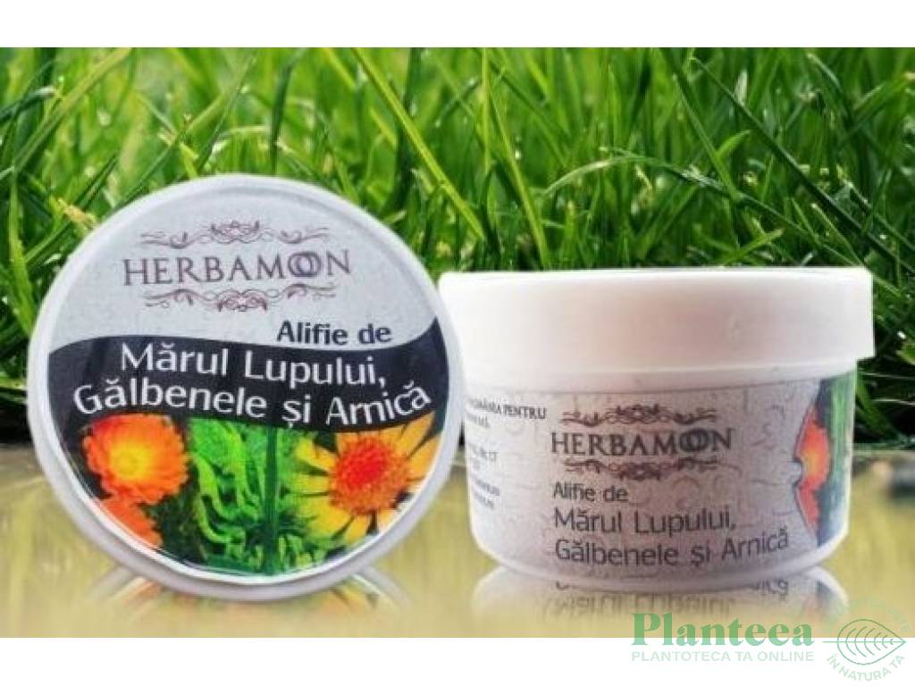 Crema marul lupului galbenele arnica 50g - HERBAMON