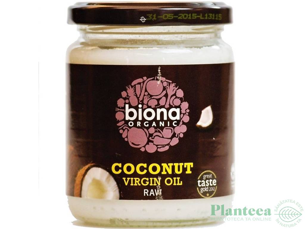 Ulei cocos virgin 200g - BIONA