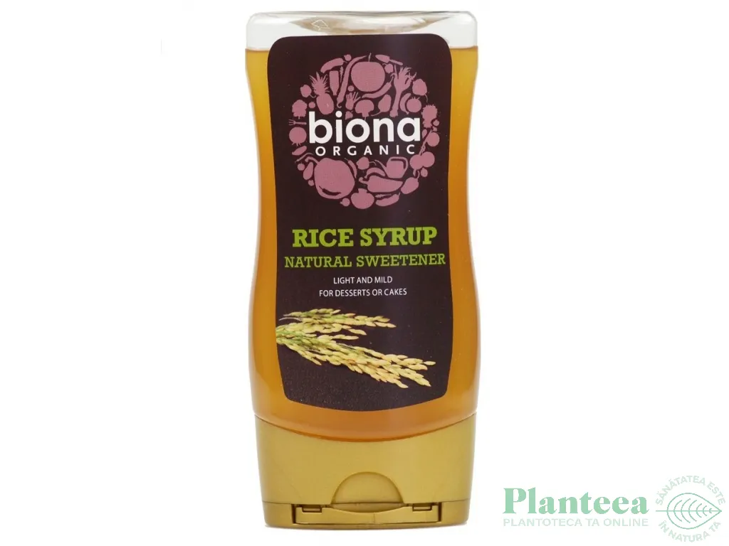 Indulcitor sirop orez bio 250g - BIONA