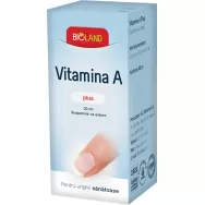 Solutie vitamina A plus unghii 30ml - BIOLAND