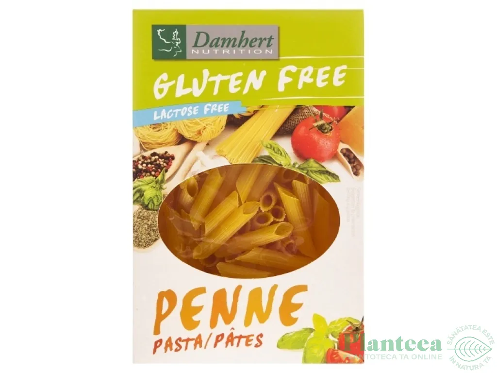 Paste penne porumb orez 250g - DAMHERT NUTRITION