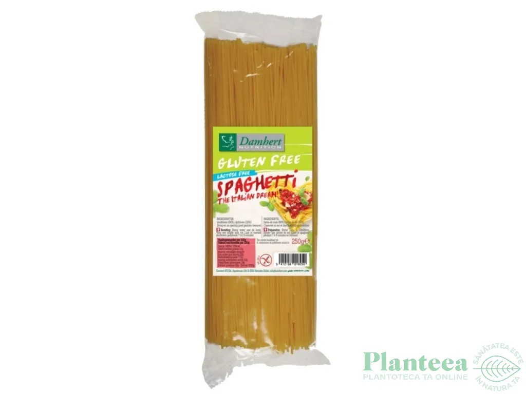 Paste spaghete porumb orez 250g - DAMHERT NUTRITION