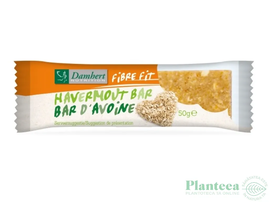 Baton fulgi ovaz fibre fit 50g - DAMHERT NUTRITION