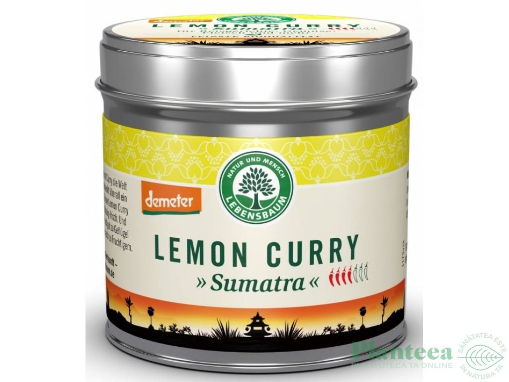 Condimente curry lamaie Sumatra eco 45g - LEBENSBAUM