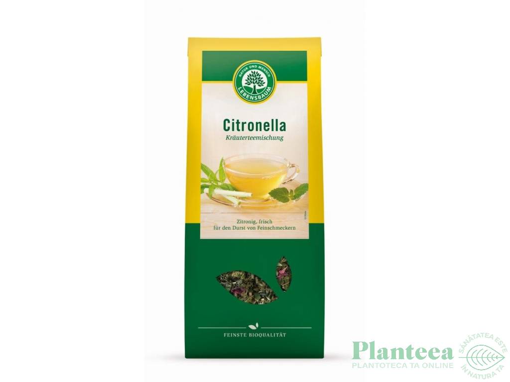 Ceai citronella eco 40g - LEBENSBAUM