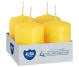Lumanari ornamentale stalp 7h galben 4b - AURA