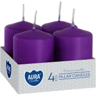 Lumanari ornamentale stalp 7h violet 4b - BISPOL