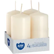 Lumanari ornamentale stalp 9h crem 4b - BISPOL