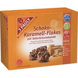 Fulgi crocanti cereale ciocolata caramel 145g - 3 PAULY