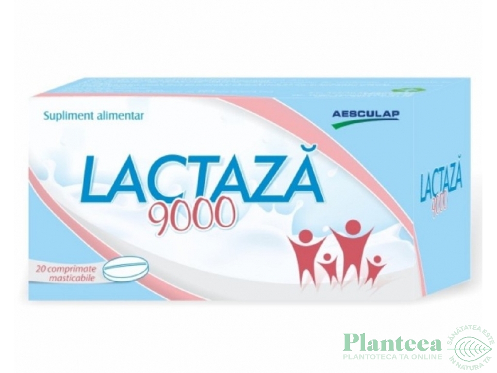 Lactaza 9000mg 20cp - AESCULAP