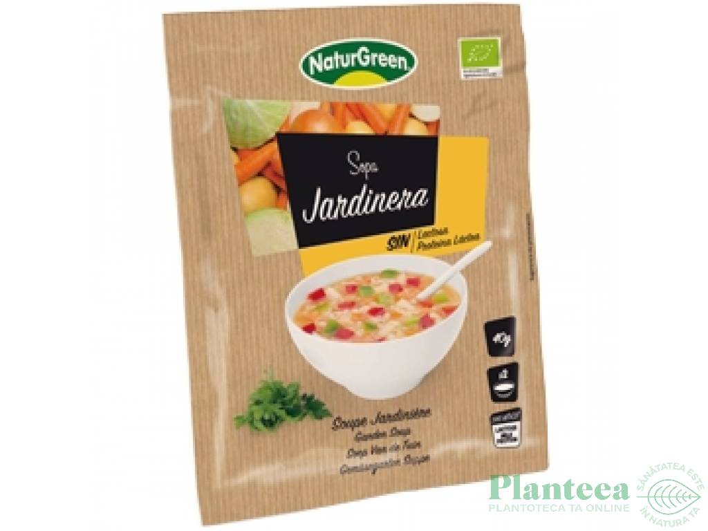 Supa legume gradina eco 40g - NATURGREEN