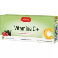 Vitamina C+ fructe padure 20cp - BIOLAND