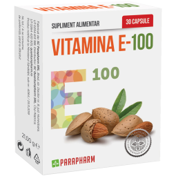 Vitamina E 100mg 30cps - PARAPHARM