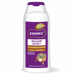 Balsam par activ ulei argan cheratina 200ml - FARMEC