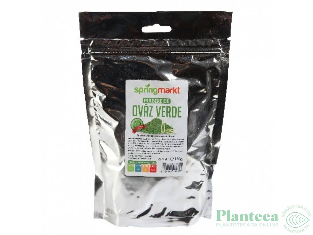 Pulbere ovaz verde 150g - SPRINGMARKT