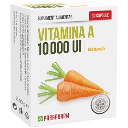 Vitamina A 10000ui naturala 30cps - PARAPHARM