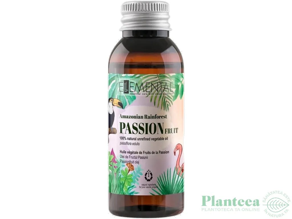 Ulei fructul pasiunii virgin 50ml - ELLEMENTAL