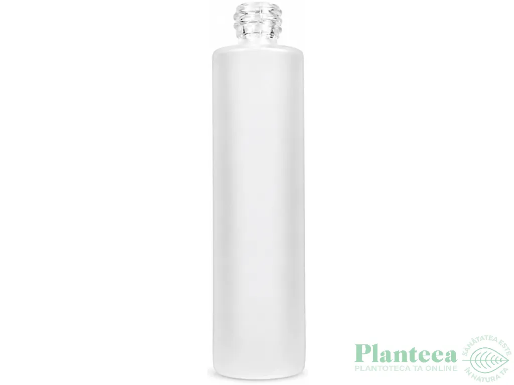 Flacon sticla mata Laura Frosted fara capac 50ml - ELLEMENTAL