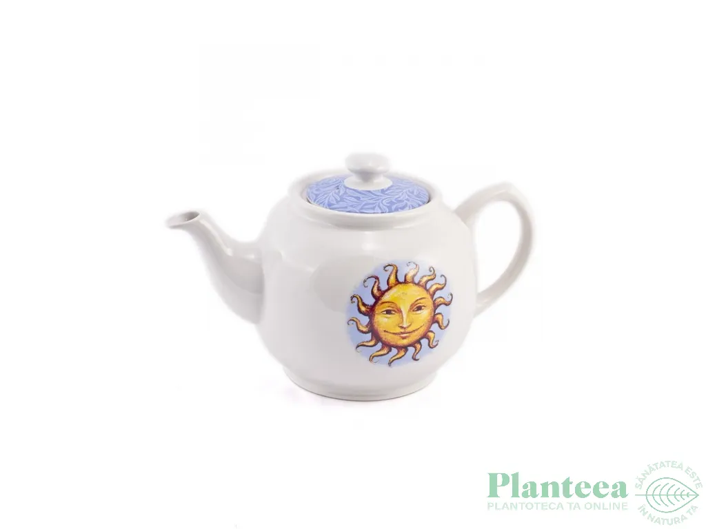 Ceainic ceramica alb soare 1,8L - SONNENTOR