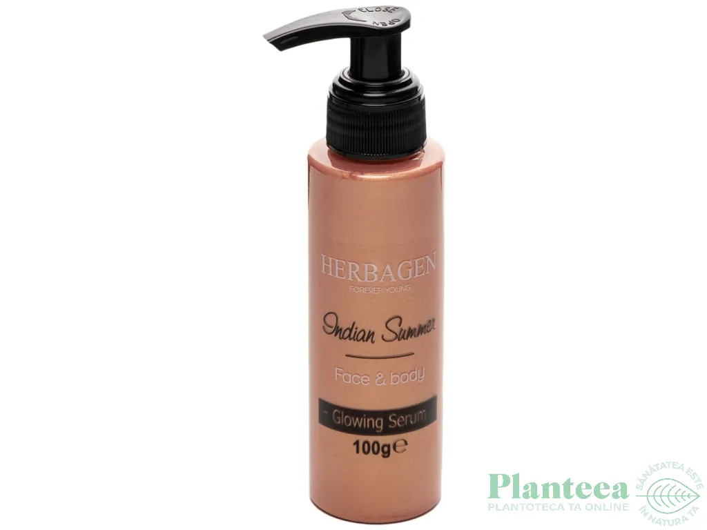 Ser fata corp stralucitor Indian Summer 100g - HERBAGEN