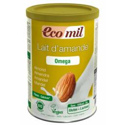 Lapte praf migdale omega3 eco 400g - ECOMIL