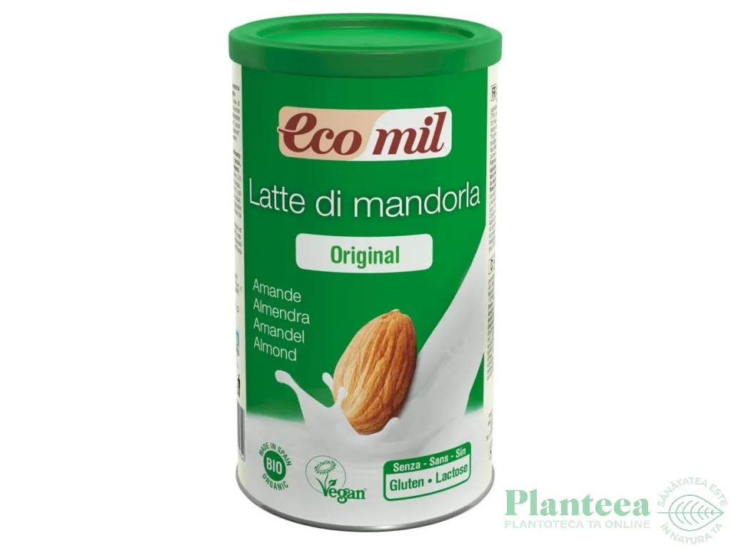 Lapte praf migdale eco 250g - ECOMIL