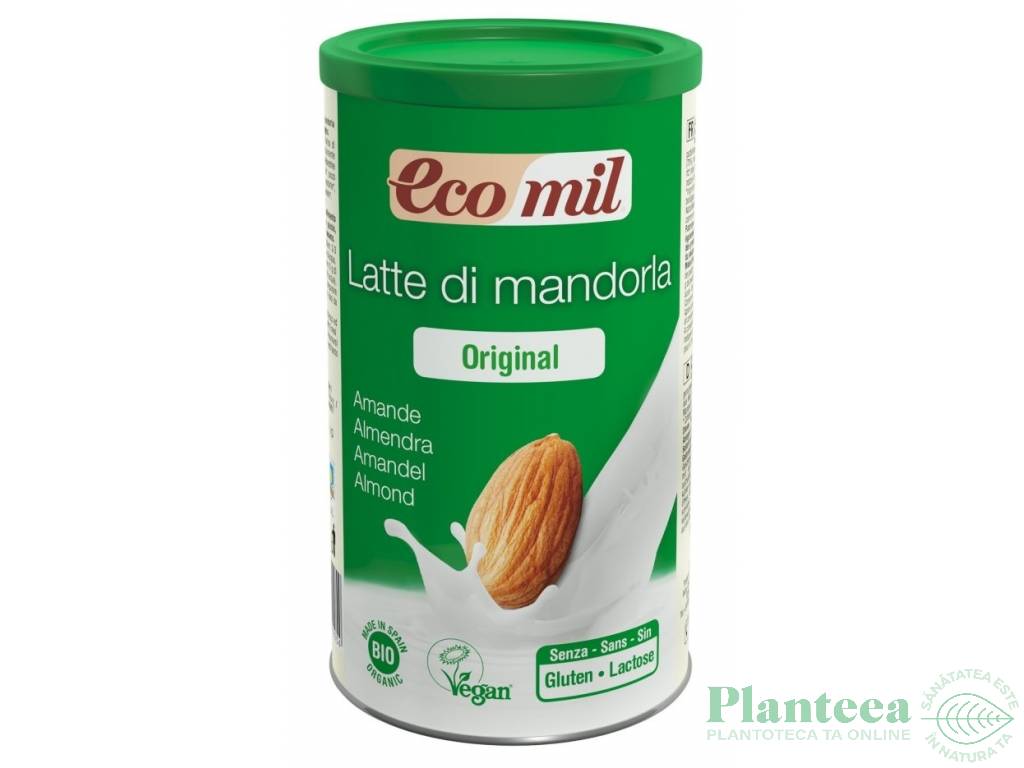 Lapte praf migdale eco 250g - ECOMIL