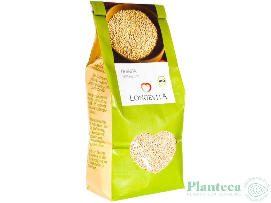 Quinoa alba boabe eco 500g - LONGEVITA