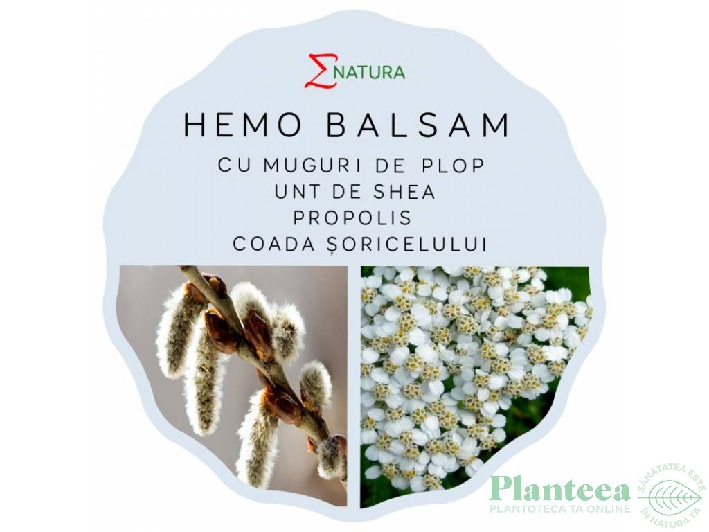 Balsam hemo muguri plop unt shea 50ml - ENATURA