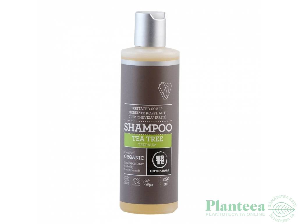 Sampon Calmare Scalp Iritat Arbore Ceai 250ml Urtekram Pret 34 6 Ron