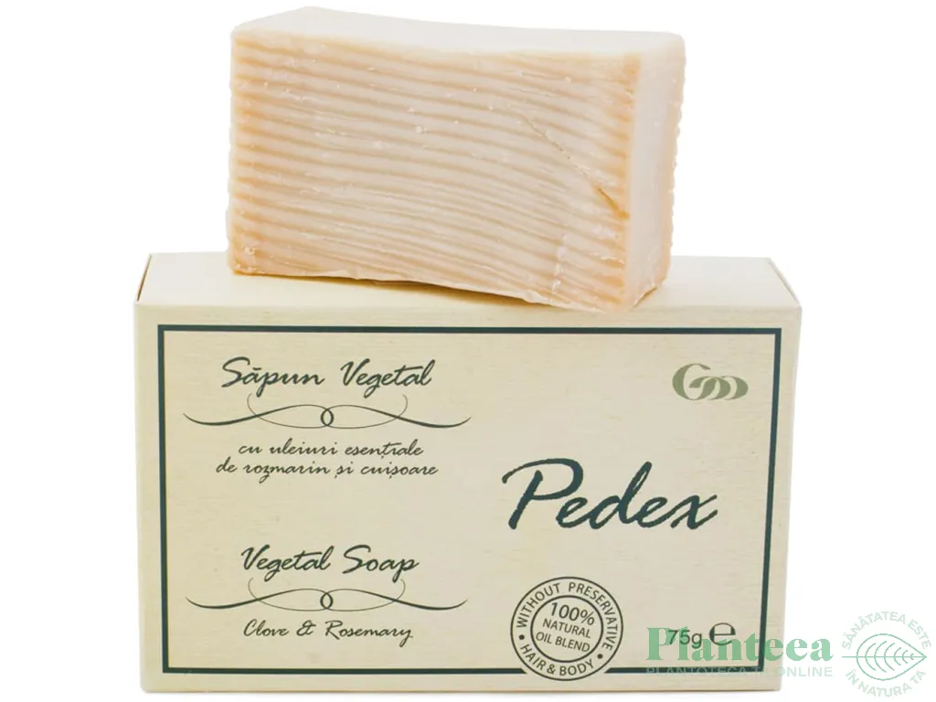 Sapun vegetal antiparazitar Pedex 75g - HERBAGEN