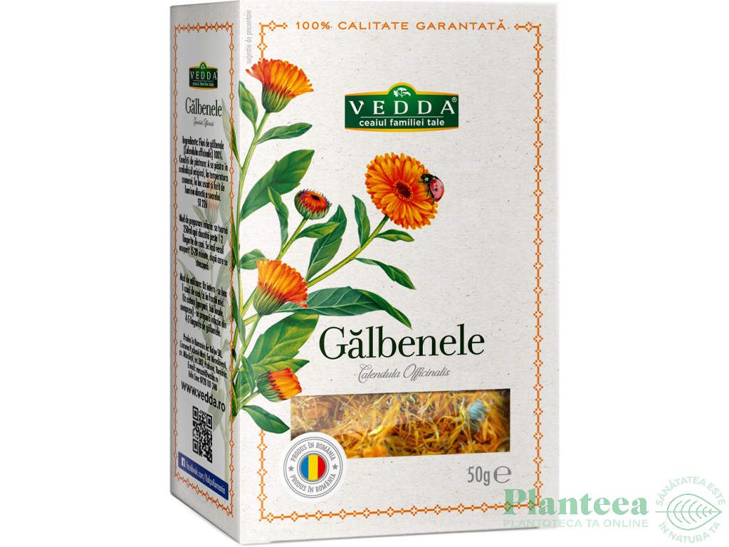 Ceai galbenele 50g - VEDDA