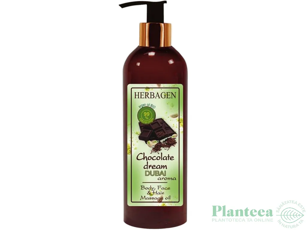 Ulei masaj corp fata par chocolate dream 150ml - HERBAGEN