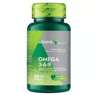 Omega369 1000mg ulei seminte in 30cps - ADAMS SUPPLEMENTS