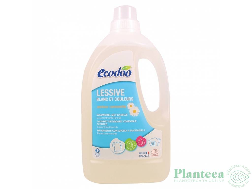 Detergent lichid rufe albe color musetel 15L - ECODOO