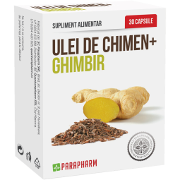 Ulei chimen ghimbir 30cps - PARAPHARM