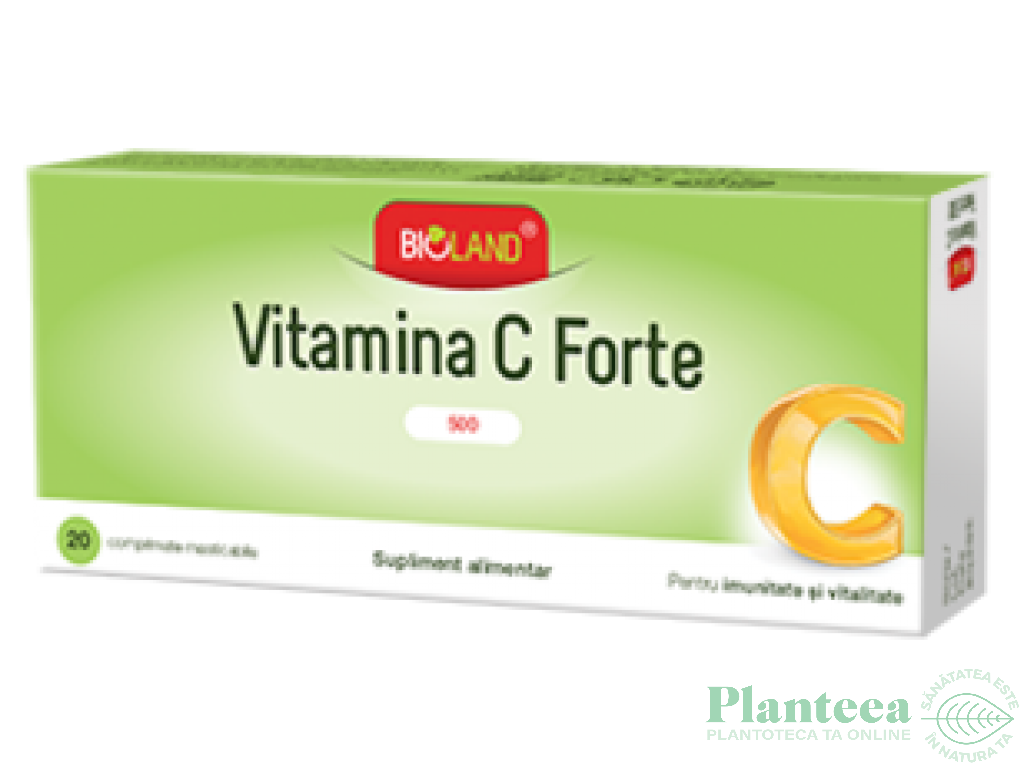 Vitamina C forte 500mg 20cp - BIOLAND