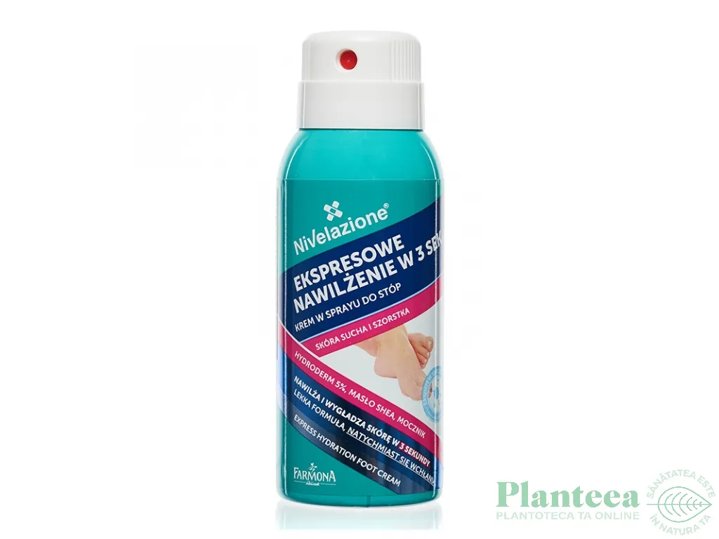 Crema spray picioare Nivelazione 100g - FARMONA