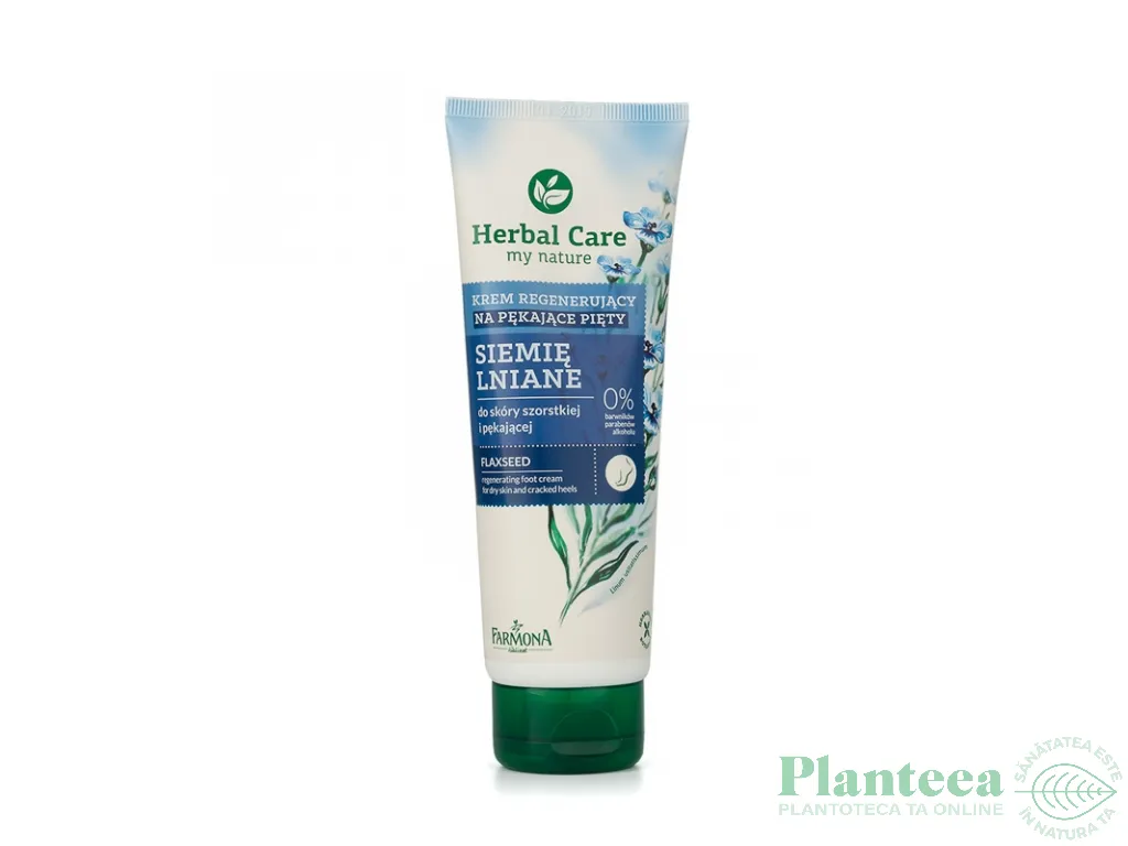 Crema picioare regeneratoare seminte in Herbal Care 100ml - FARMONA