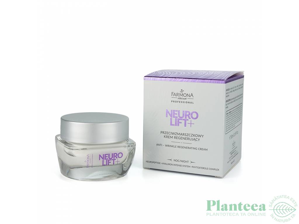 Crema noapte antirid regeneranta Neuro Lift+ 50ml - FARMONA