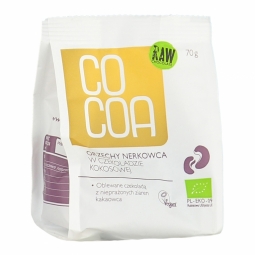 Caju in ciocolata cocos raw eco 70g - COCOA