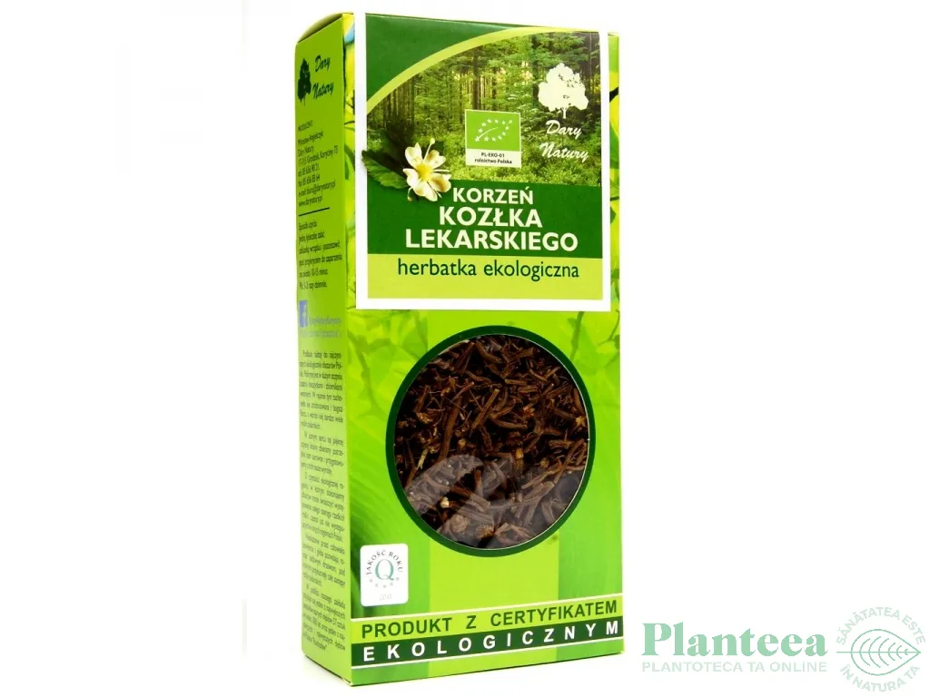 Ceai valeriana radacina eco 100g - DARY NATURY