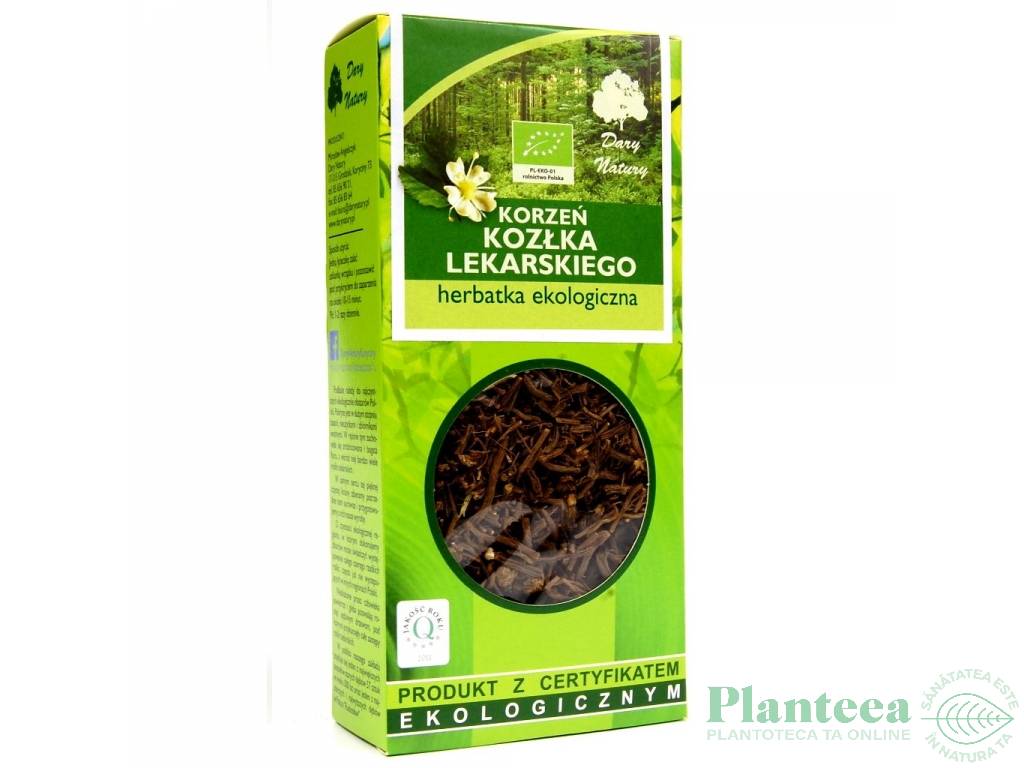 Ceai valeriana radacina eco 100g - DARY NATURY