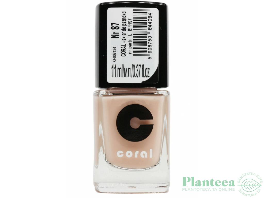 Lac unghii Clasic 087 11ml - CORAL