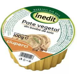 Pate vegetal soia ciuperci 100g - INEDIT