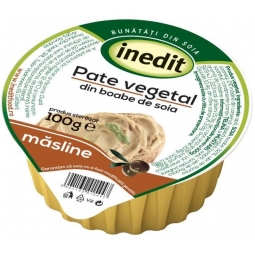 Pate vegetal soia masline 100g - INEDIT