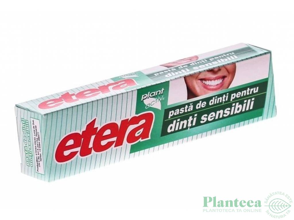 Pasta dinti sensibili Etera 75ml - PLANT ACTIV