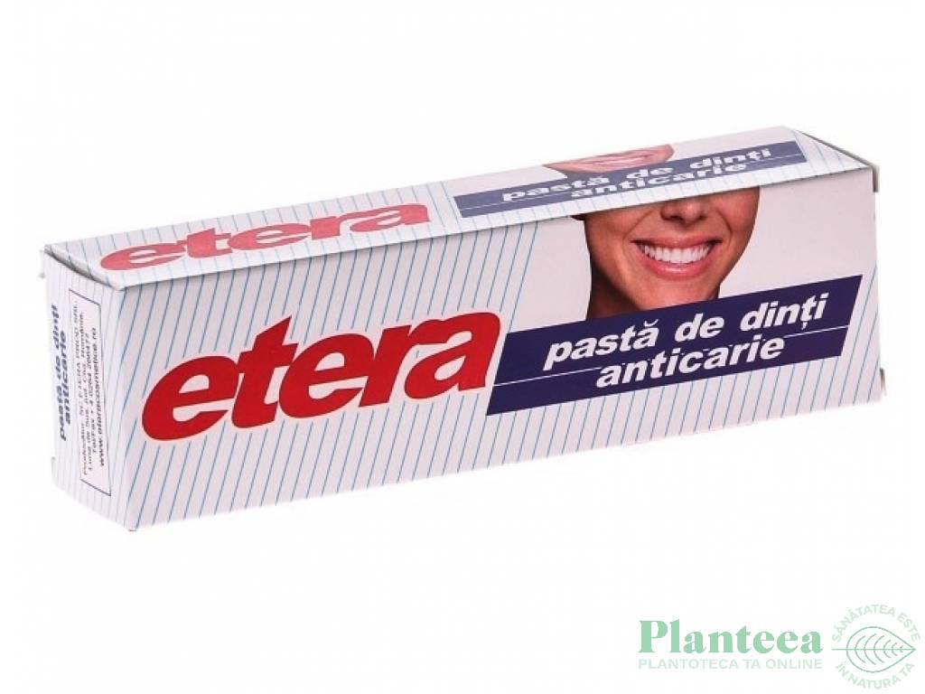 Pasta dinti anticarie Etera 125g - PLANT ACTIV