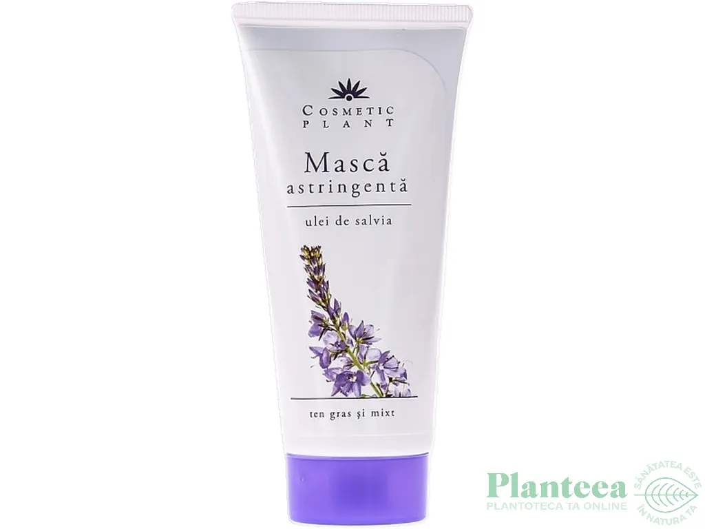 Masca astringenta ulei salvie 100ml - COSMETIC PLANT