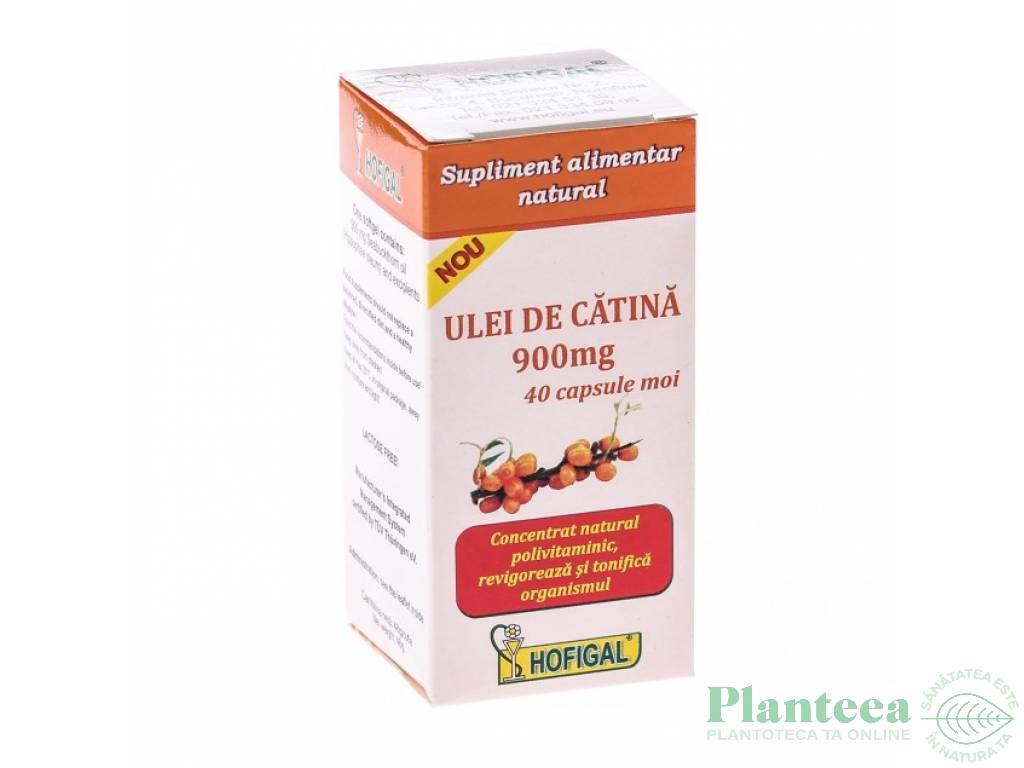 Ulei catina 900mg 40cps - HOFIGAL